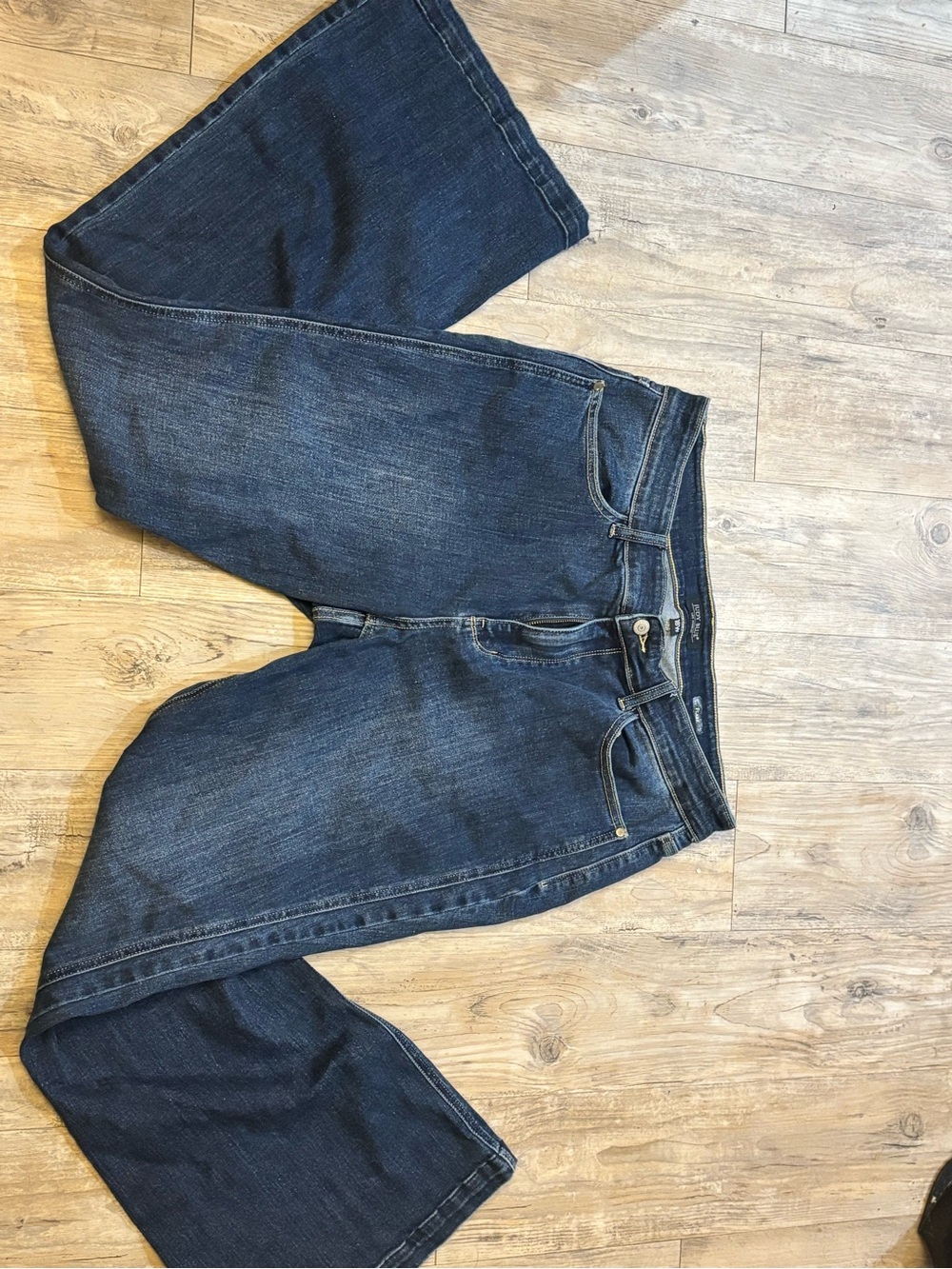 Dark Wash Straight Leg Jeans Judy Blues